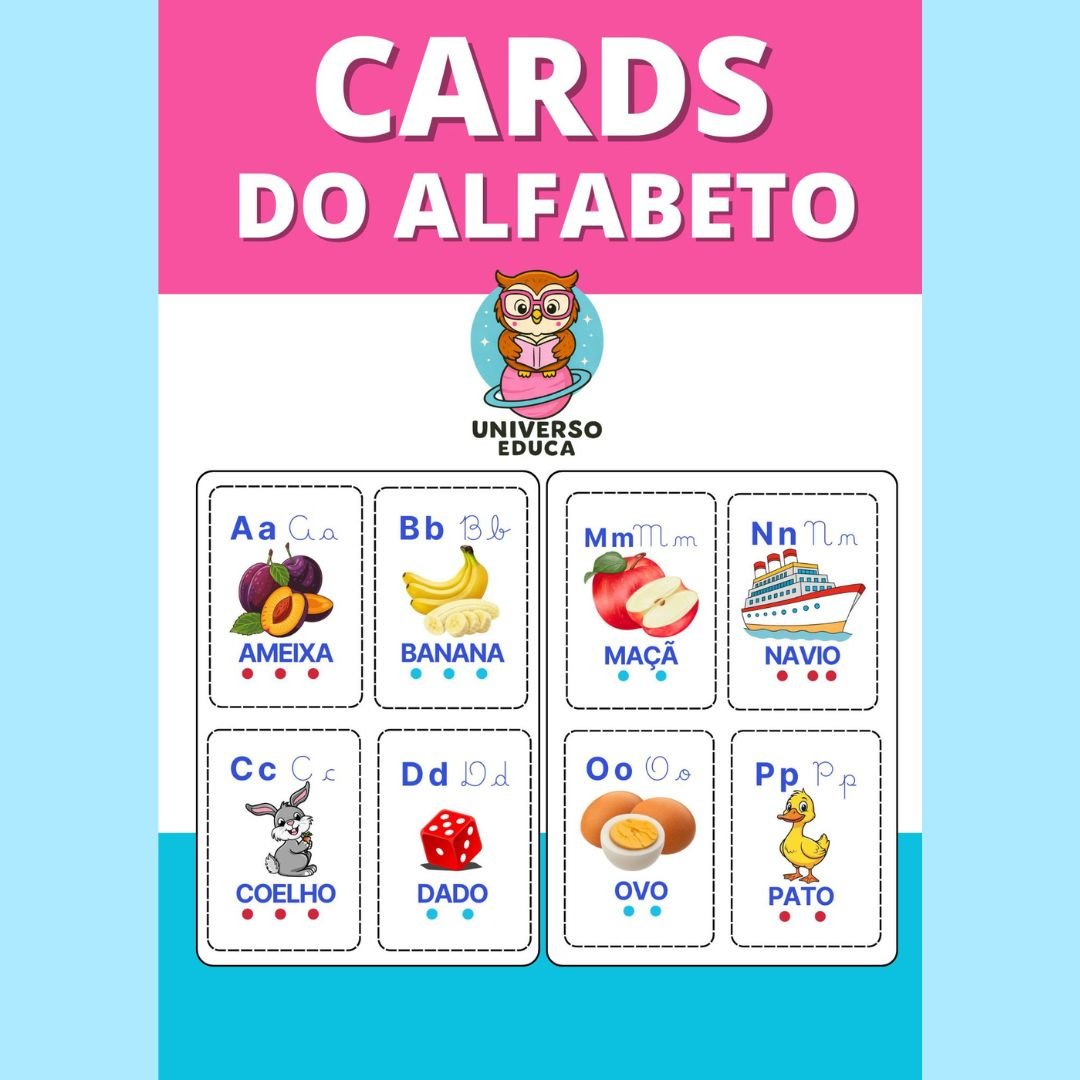 Cards do Alfabeto Ilustrado