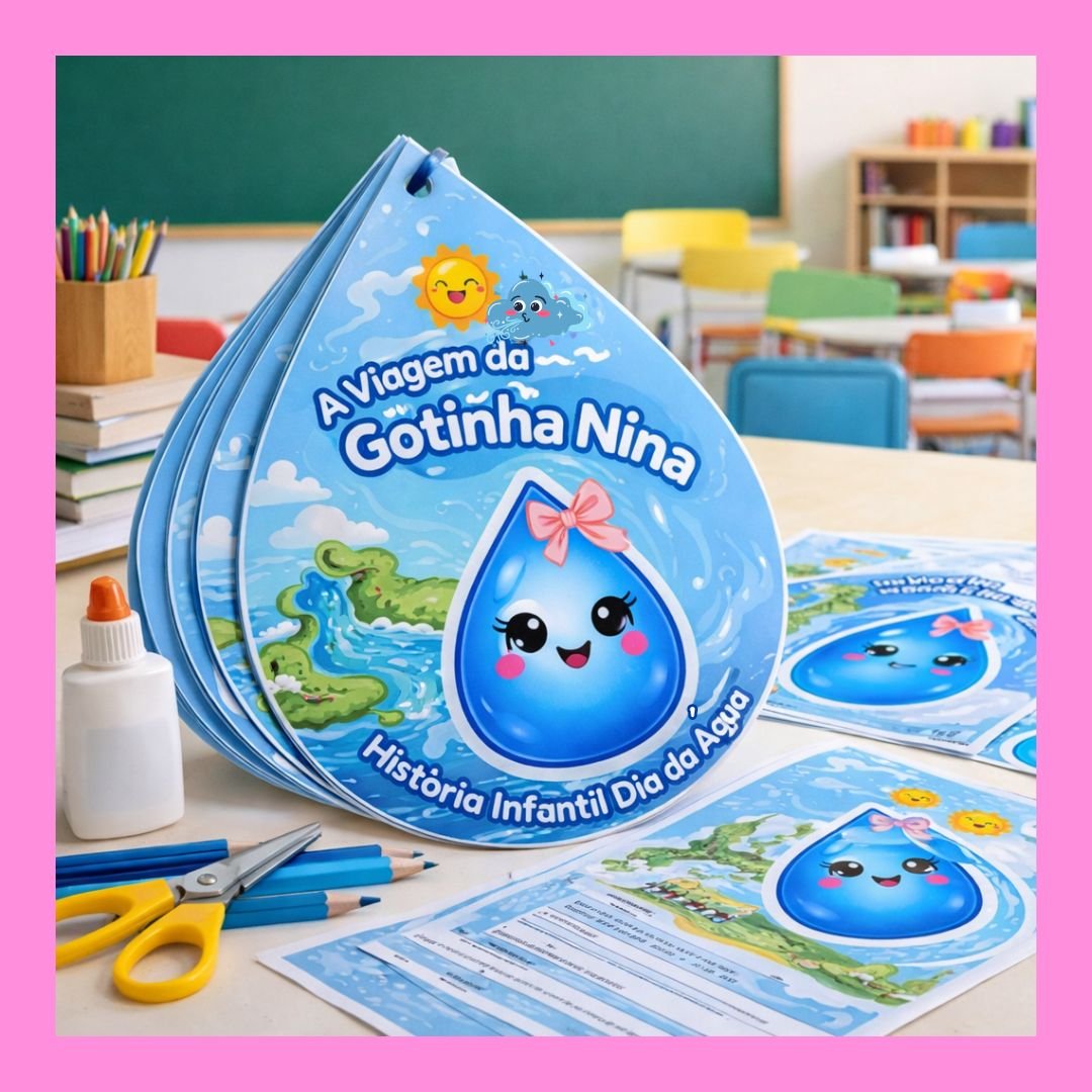 A Viagem da Gotinha Nina - Recurso Pedagógico