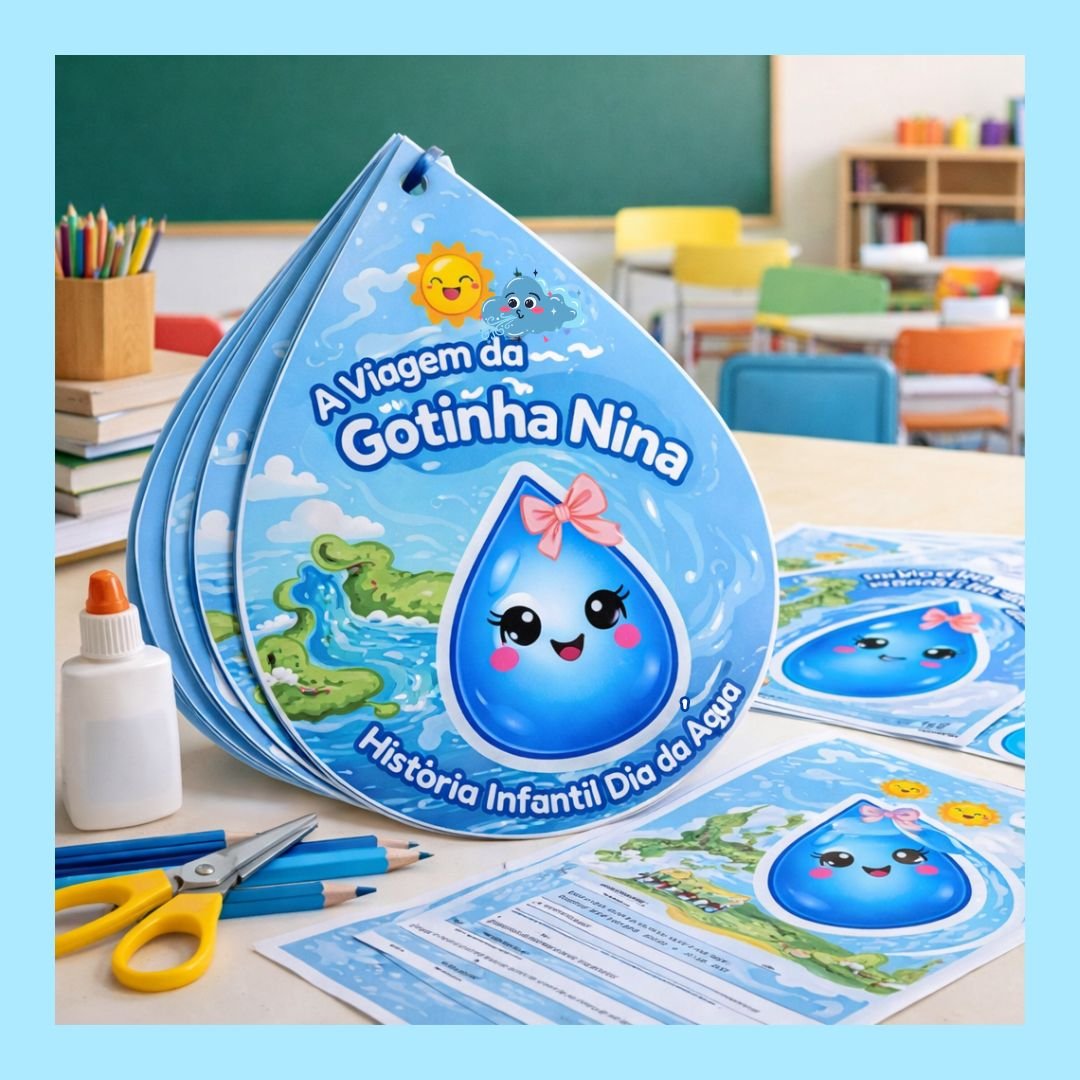 A Viagem da Gotinha Nina - Recurso Pedagógico