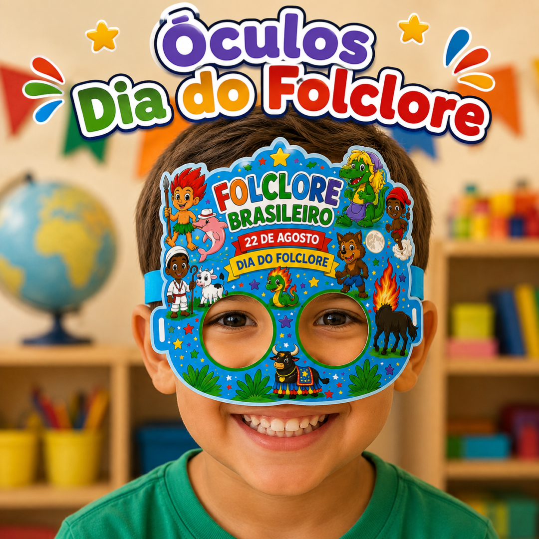 Óculos Dia do Folclore