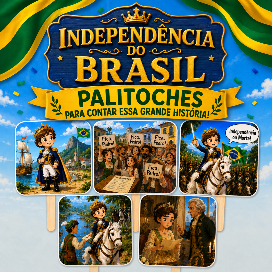 Palitoches – História Independência do Brasil 🇧🇷
